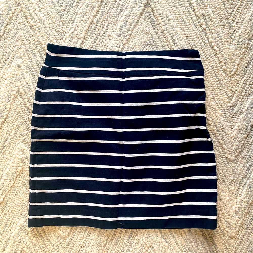 Banana Republic Striped Mini Skirt